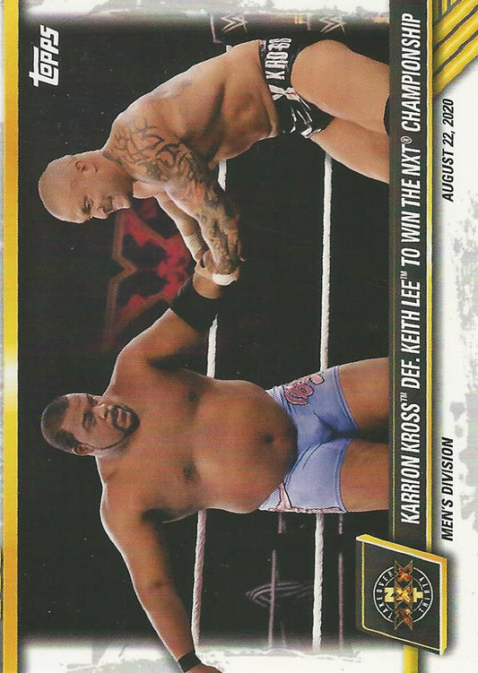 WWE Topps NXT 2021 Karrion Kross #62