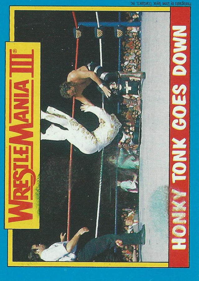 Topps WWF Wrestling Cards1987 Jake the Snake Roberts #52