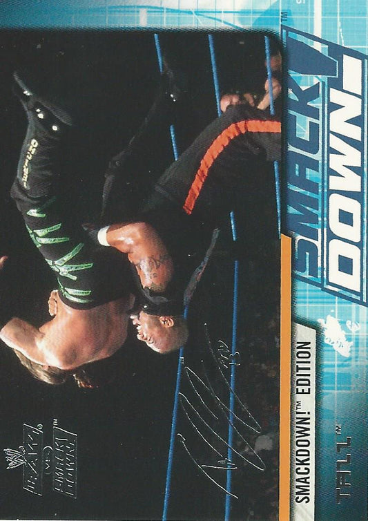 WWE Fleer Raw vs Smackdown 2002 Tazz #52