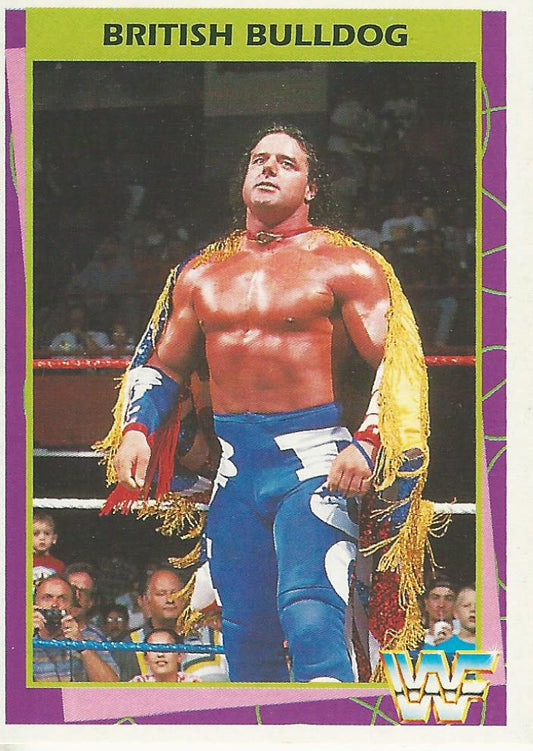 WWF Merlin 1995 British Bulldog #52
