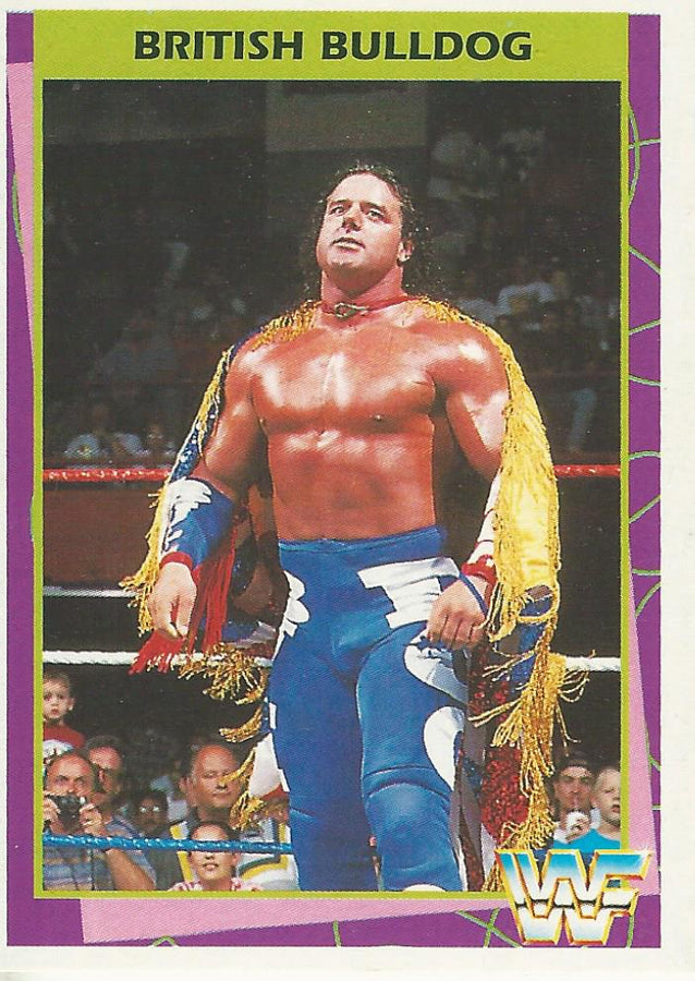 WWF Merlin 1995 British Bulldog #52