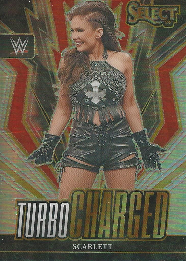 WWE Panini Select 2024 Turbo Charged Scarlett #12