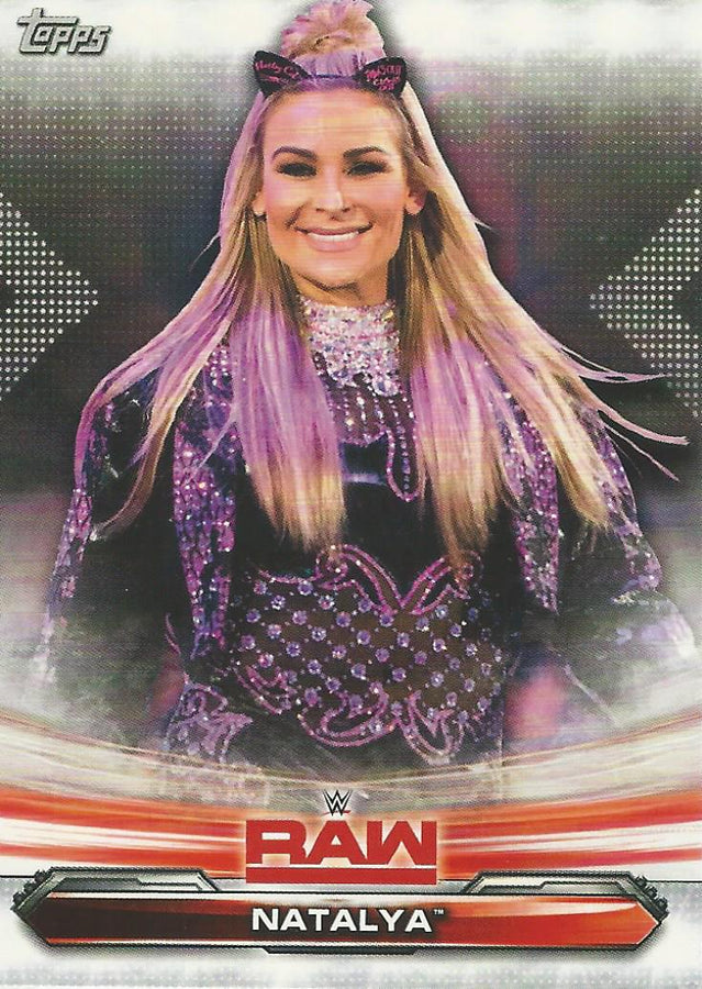 WWE Topps Raw 2019 Natalya #52