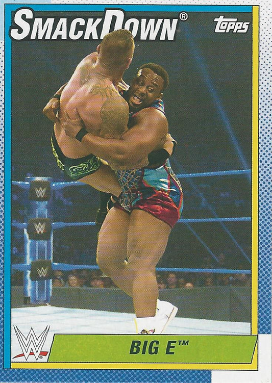 WWE Topps Heritage 2021 Big E #52