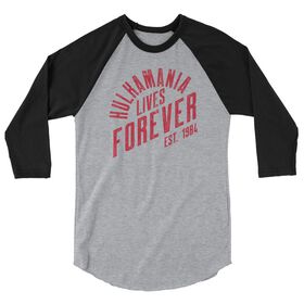 Hulk Hogan "Hulkamania Lives Forever" Raglan T-shirt