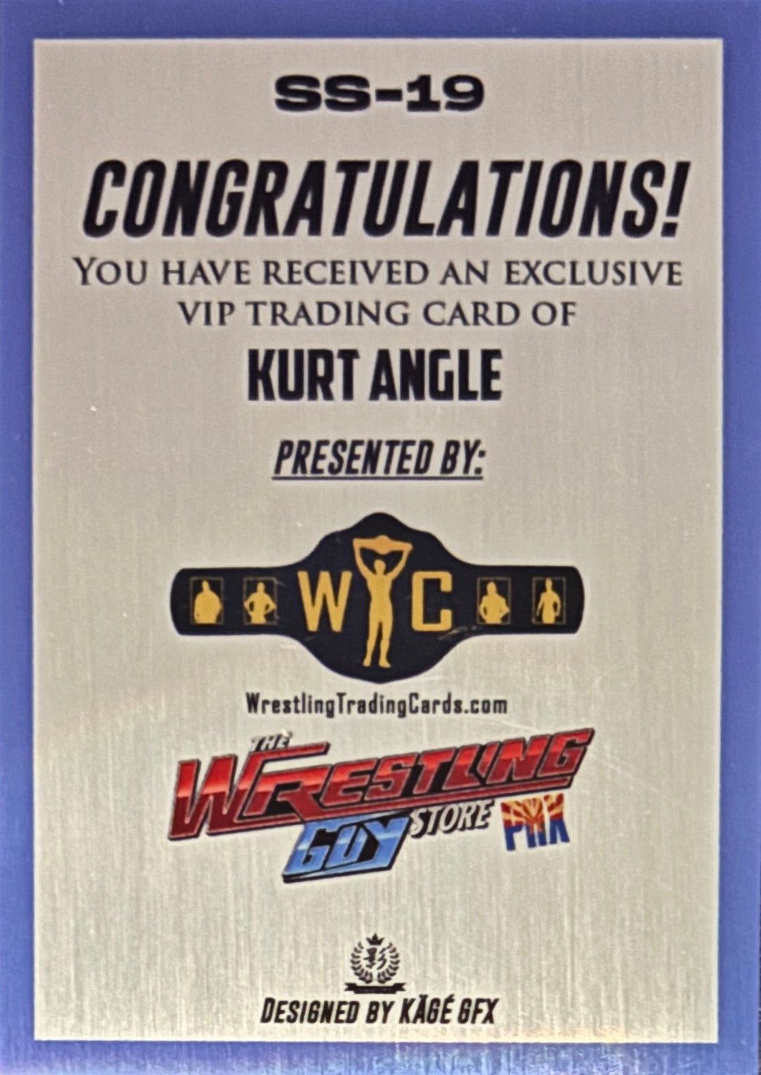 Signature Series – Kurt Angle