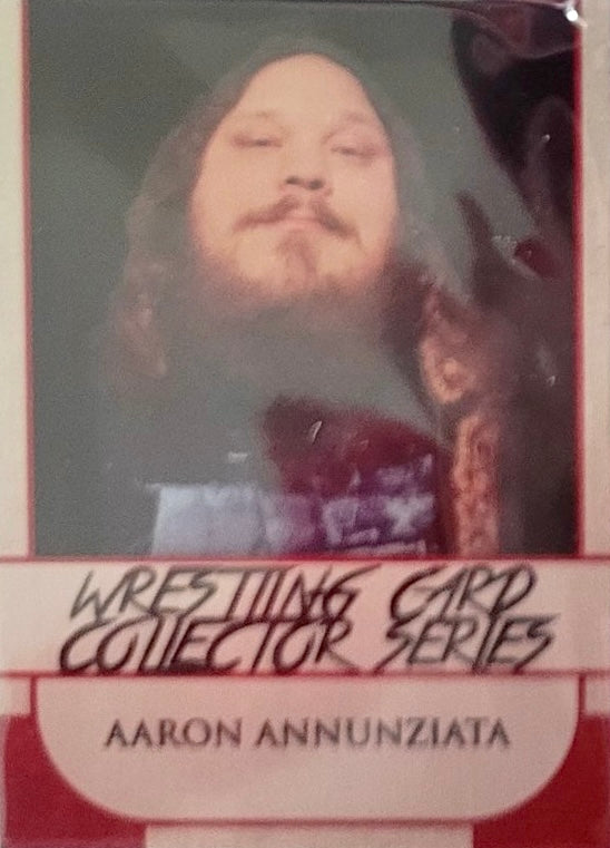 Aaron Annunziata trading card PW Catalog