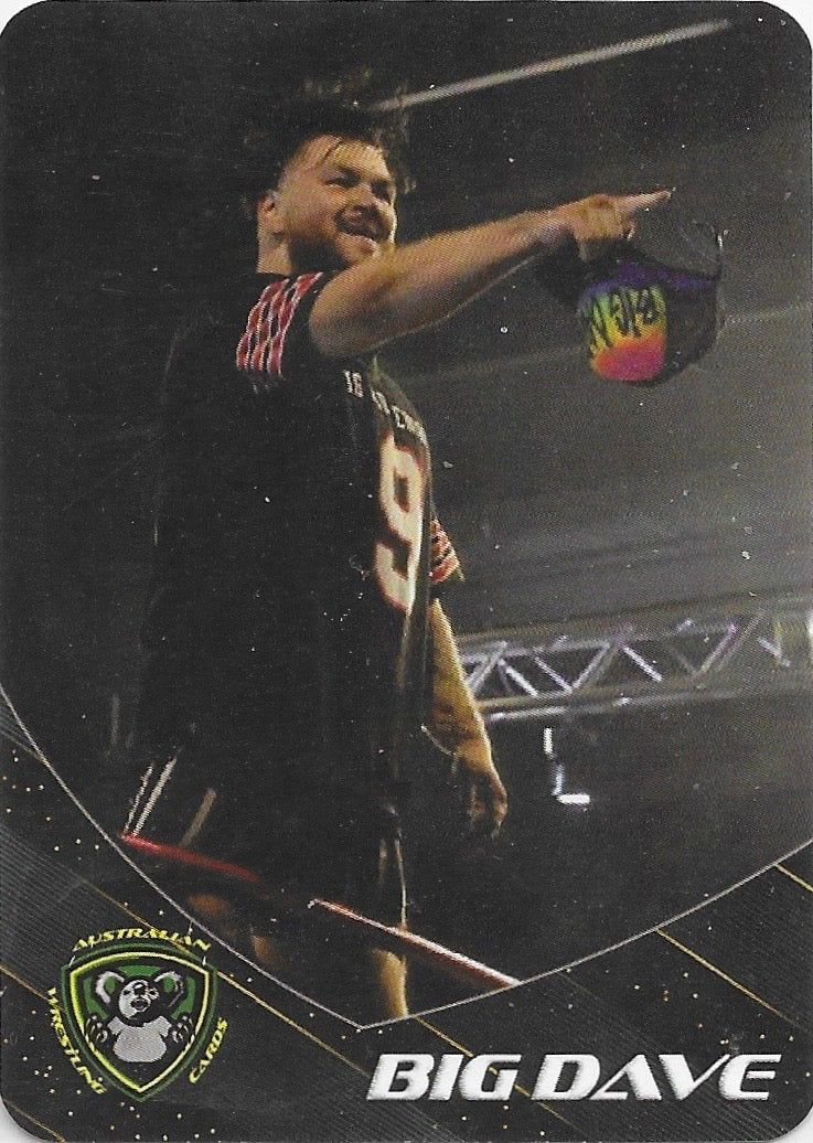 Big Dave trading card PW Catalog