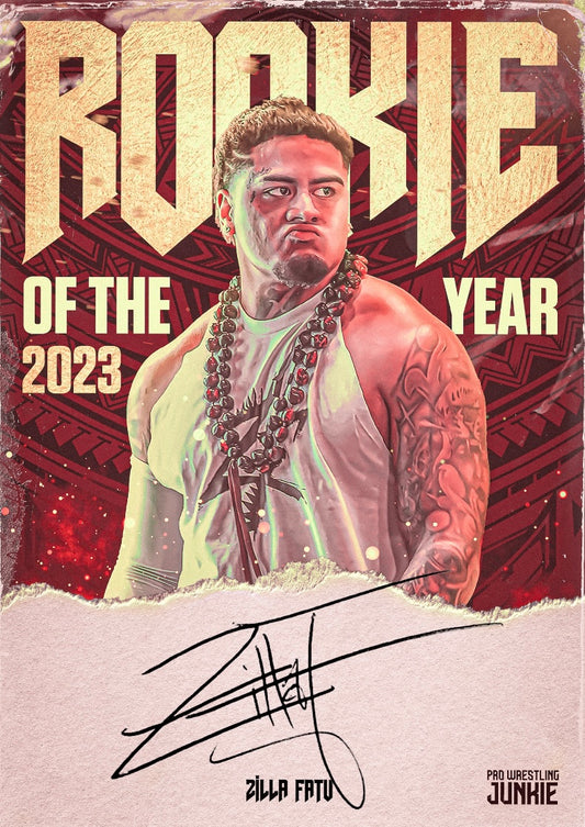 Zilla Fatu trading card PW Catalog