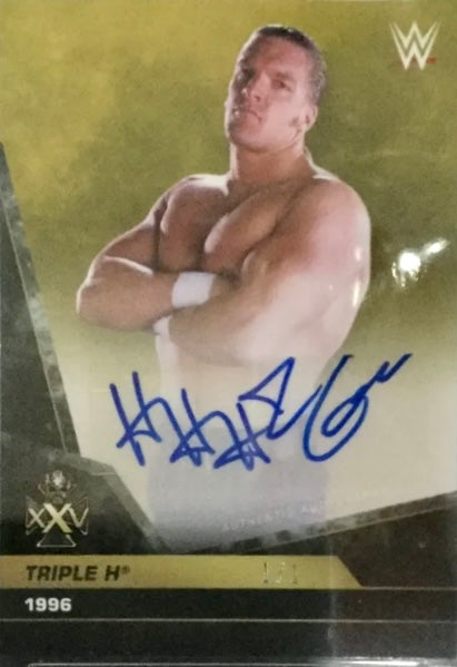 1996 – Triple H trading card PW Catalog