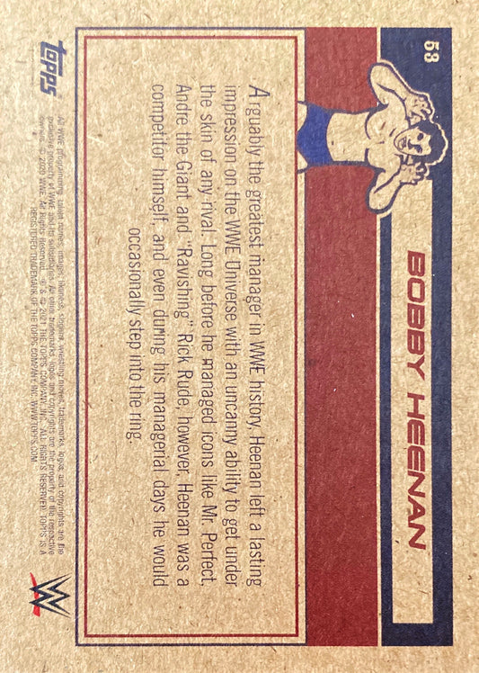 Bobby Heenan trading card PW Catalog