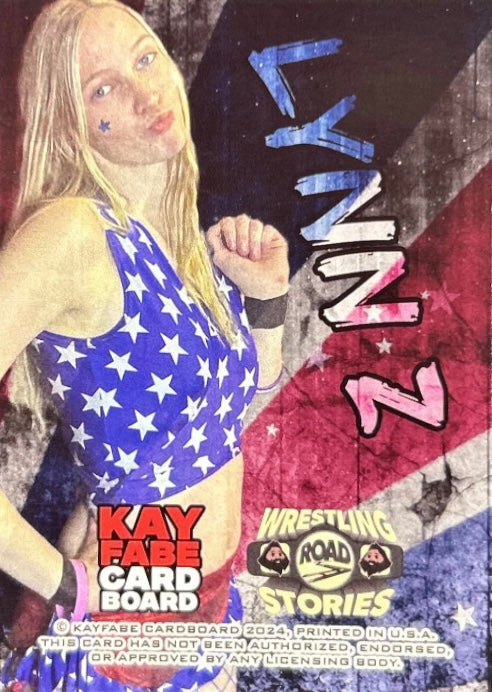 Lynn Z trading card PW Catalog