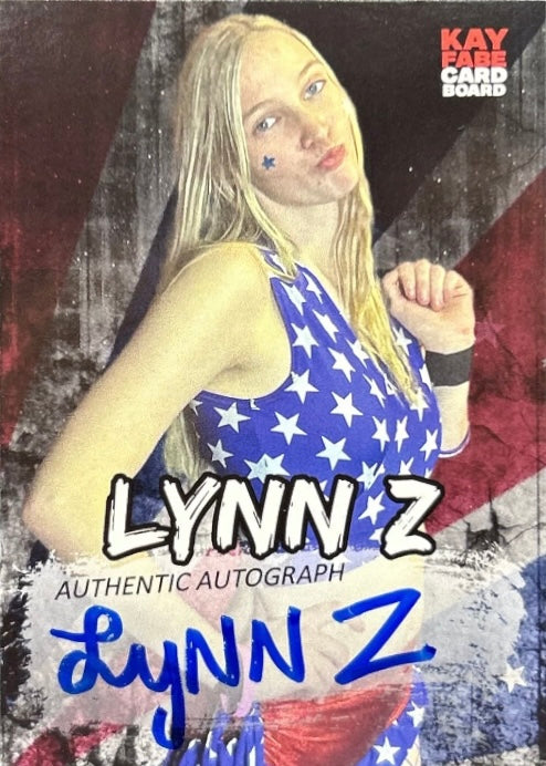 Lynn Z trading card PW Catalog