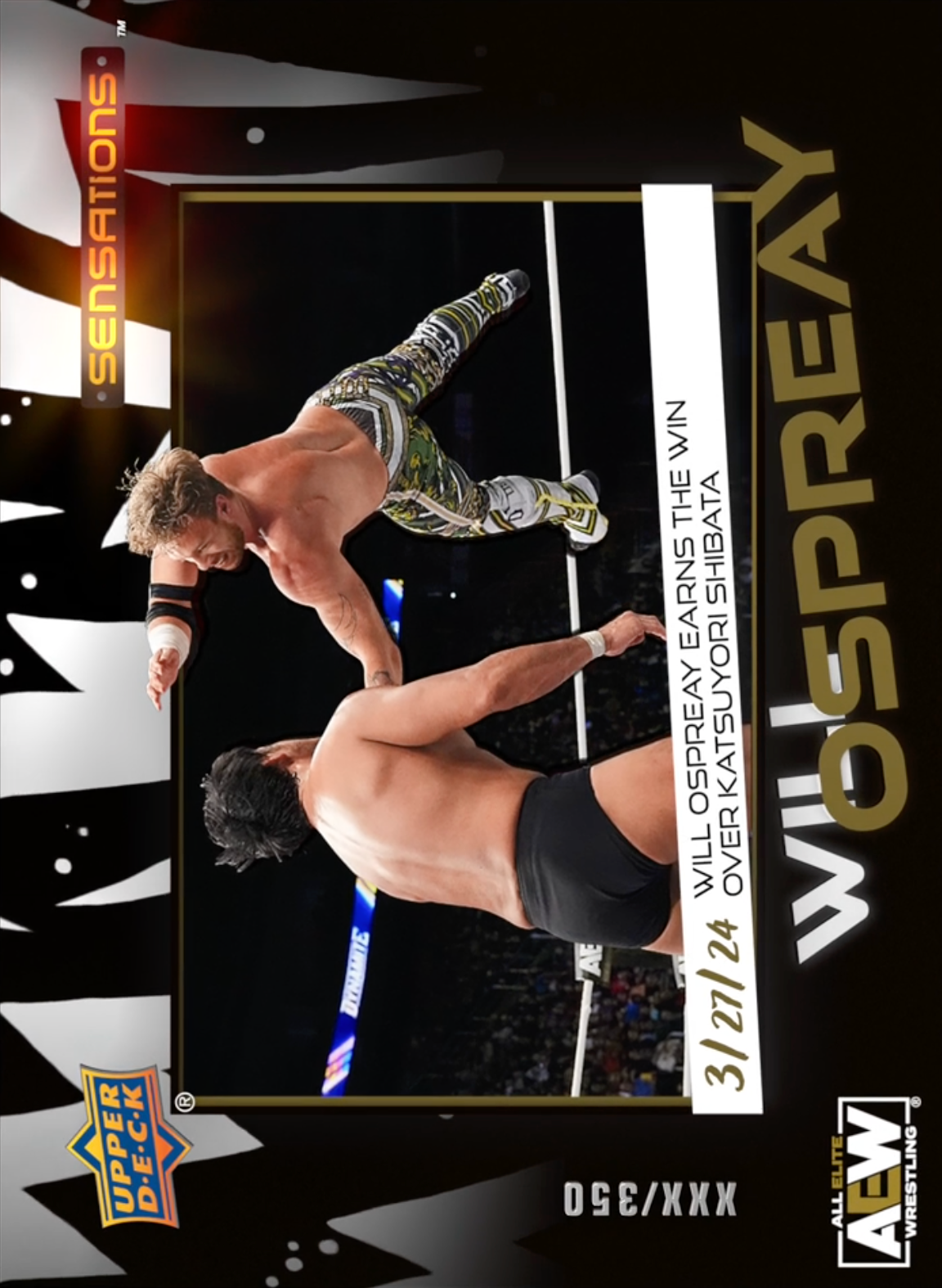 3/27/24 – Will Ospreay – Will Ospreay Earns the Win Over Katsuyori Shibata