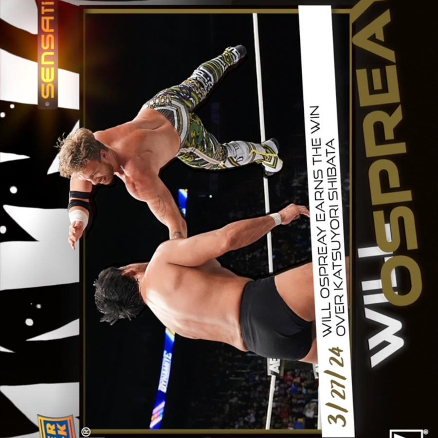 3/27/24 – Will Ospreay – Will Ospreay Earns the Win Over Katsuyori Shibata