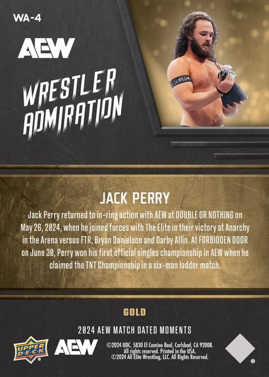 Wrestler Admiration – Jack Perry