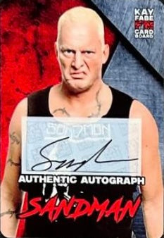 Sandman trading card PW Catalog