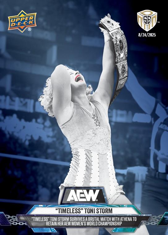 “Timeless” Toni Storm – “Timeless” Toni Storm Survives a Brutal Match With Athena to Retain HER AEW Women’s World Championship
