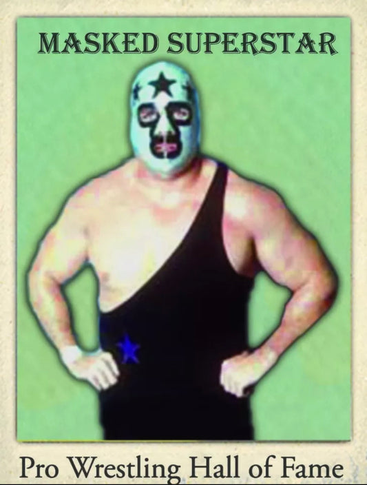 Masked Superstar trading card PW Catalog