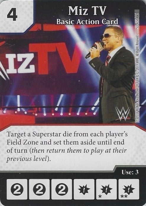 MIZ TV – Basic Action Card