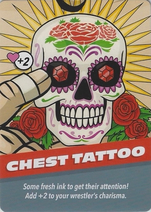 Chest Tattoo (Skull) trading card PW Catalog