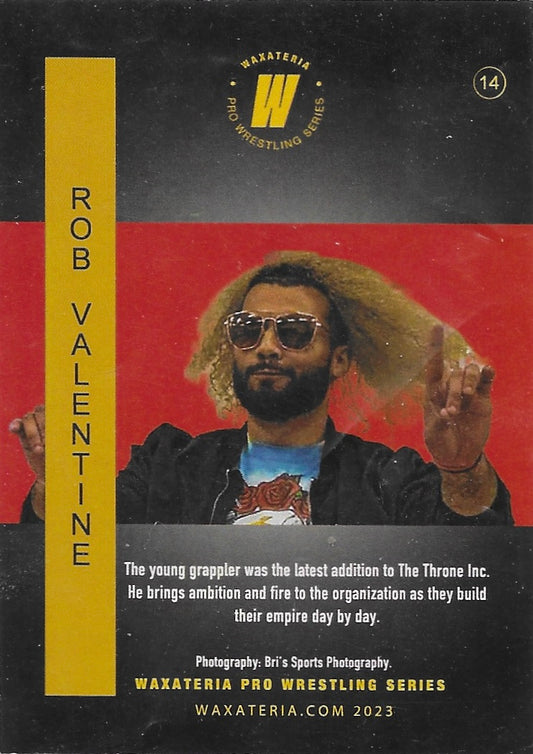 ROB Valentine trading card PW Catalog