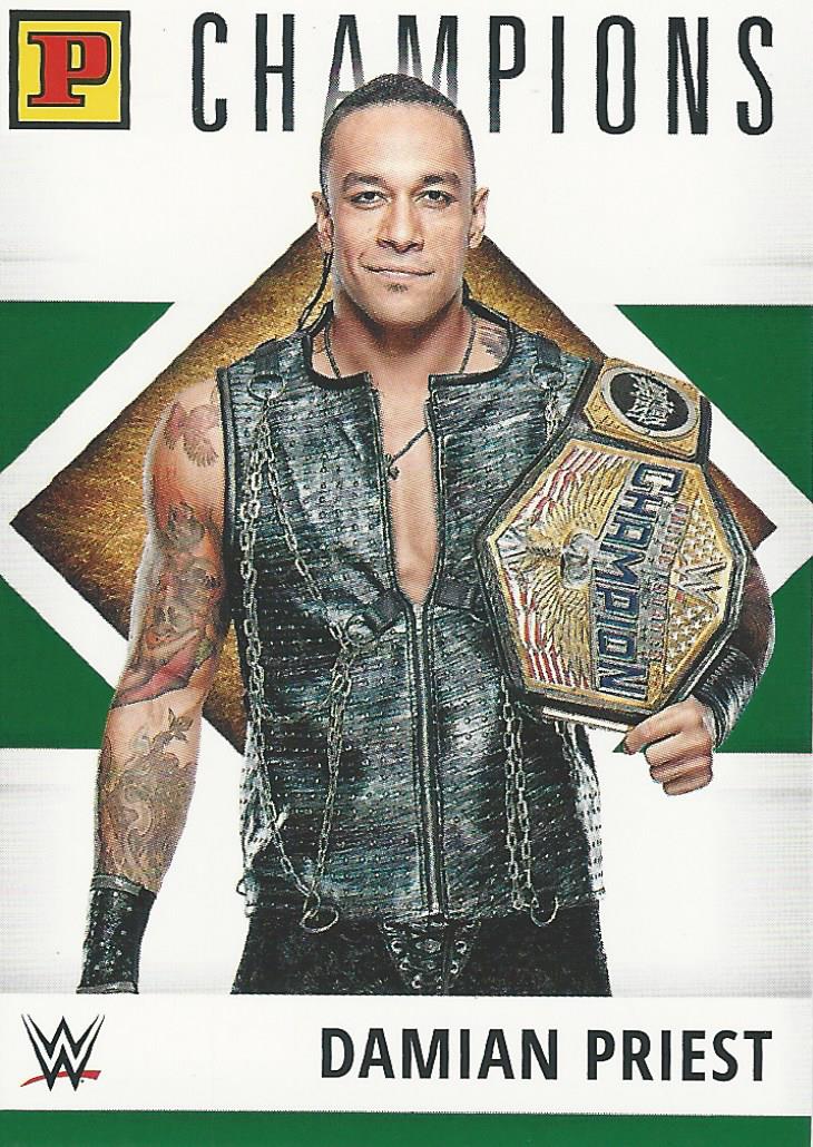 WWE Panini Debut Edition 2022 Damian Priest #144 Green