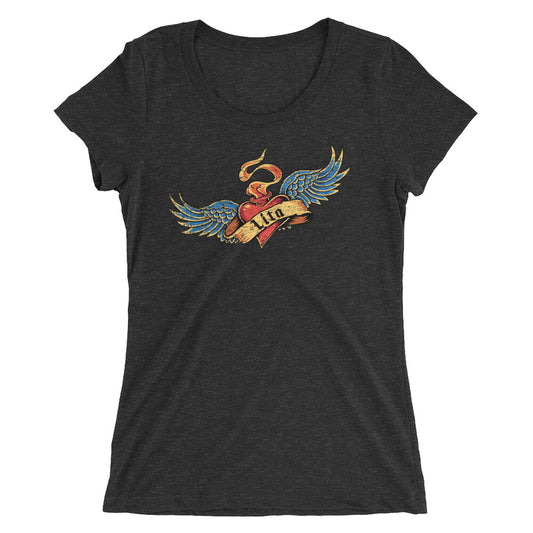 Lita "Winged Heart" Women's Tri-Blend T-Shirt T-Shirt PW Catalog