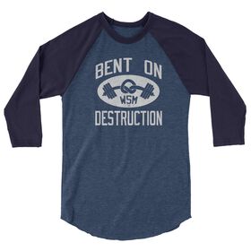 Mark Henry "Bent on Destruction" 3/4 Sleeve Raglan Shirt