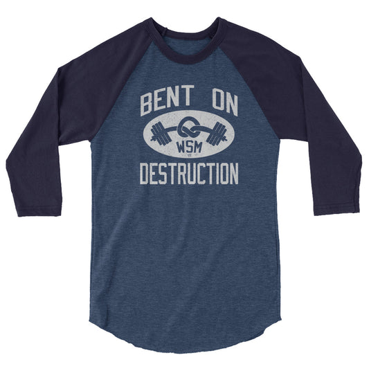 Mark Henry "Bent on Destruction" 3/4 Sleeve Raglan Shirt PW Catalog