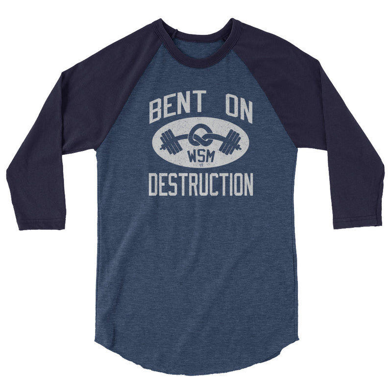 Mark Henry "Bent on Destruction" 3/4 Sleeve Raglan Shirt