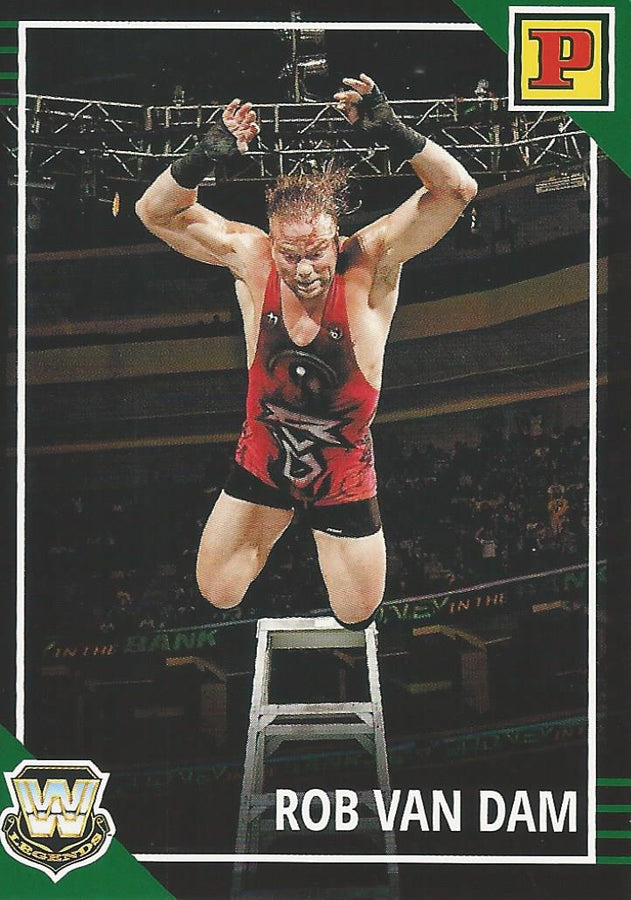 WWE Panini Debut Edition 2022 Rob Van Dam #108 Green