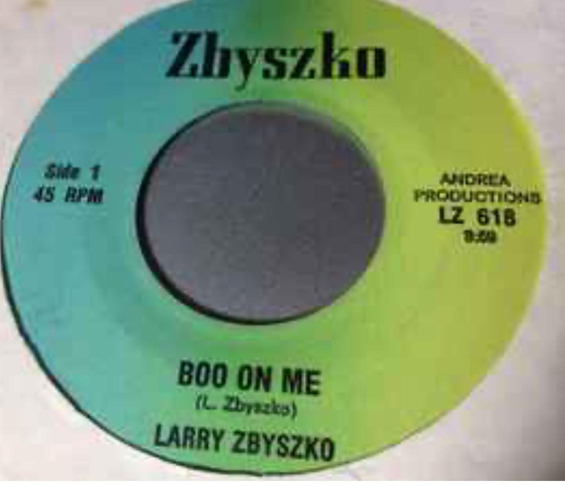 Larry Zbyszko Boo On Me  Vinyl record