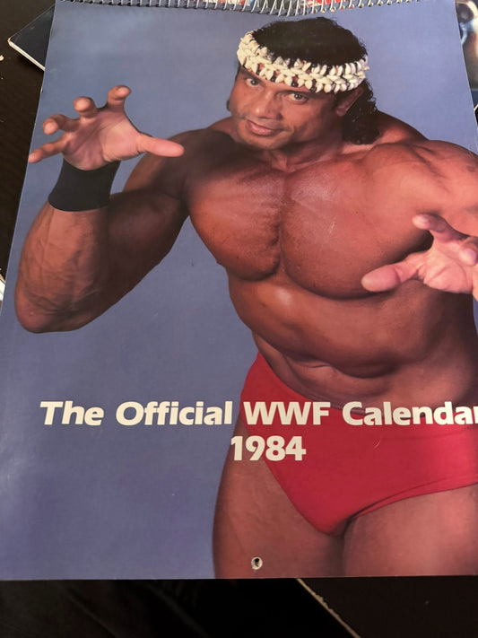 The Official WWF 1984 Calendar - image 2
