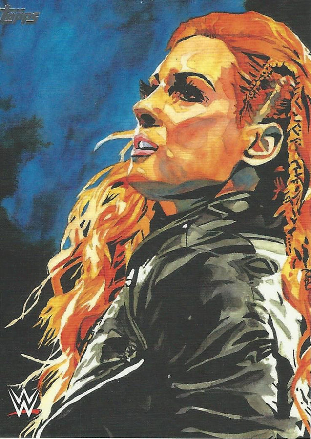 WWE Topps Undisputed 2020 Becky Lynch RS-3 trading card PW Catalog