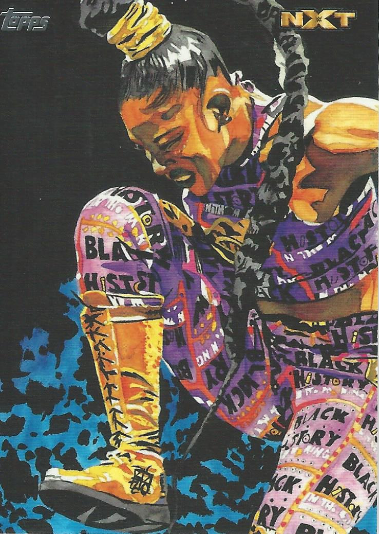 WWE Topps Undisputed 2020 Bianca Belair RS-4 trading card PW Catalog