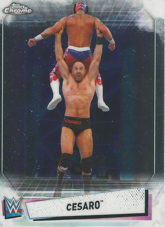 WWE Topps Chrome 2021 Cesaro #53