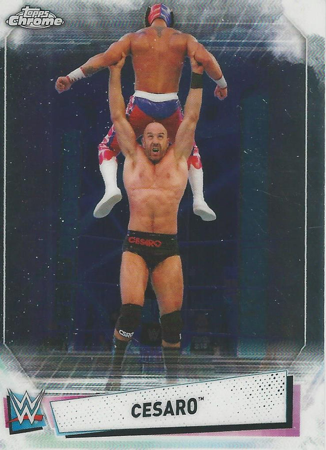 WWE Topps Chrome 2021 Cesaro #53