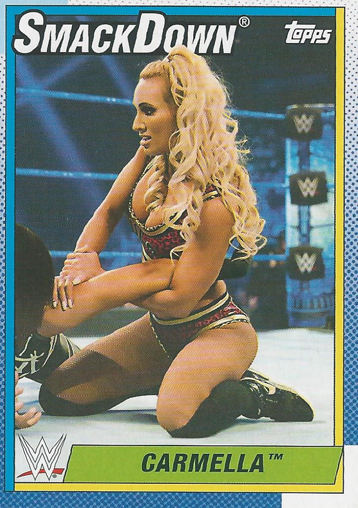 WWE Topps Heritage 2021 Carmella #53