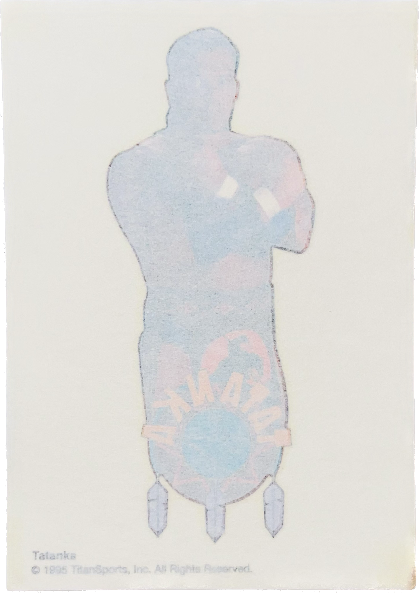 WWF Tattoos 1995 Tatanka from Germany Pwcatalog