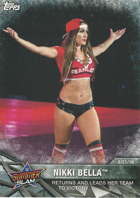 WWE Topps Women Division 2017 Nikki Bella WWE-3