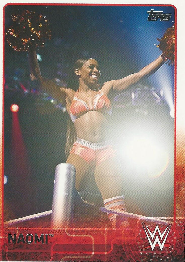 WWE Topps 2015 Naomi #53