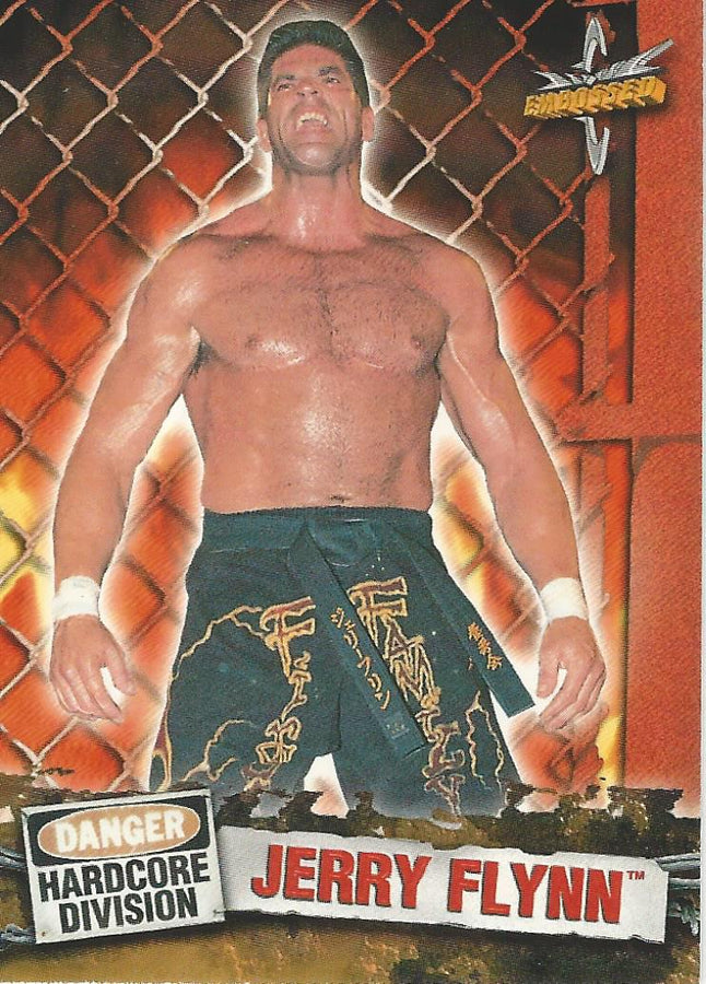 WCW Topps Embossed 1999 Jerry Flynn #53