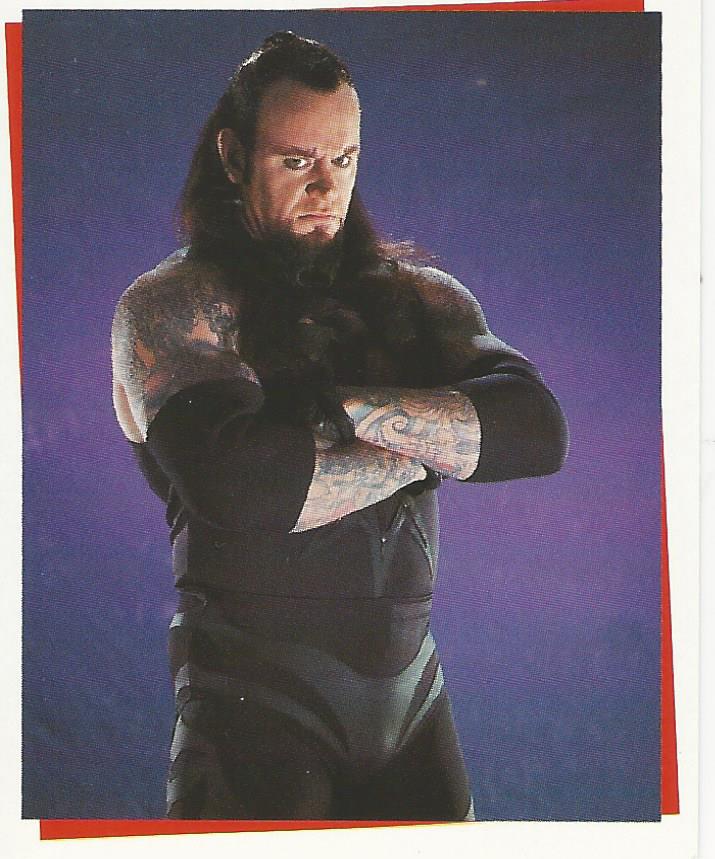 WWF Smackdown Stickers 2000 Undertaker #53