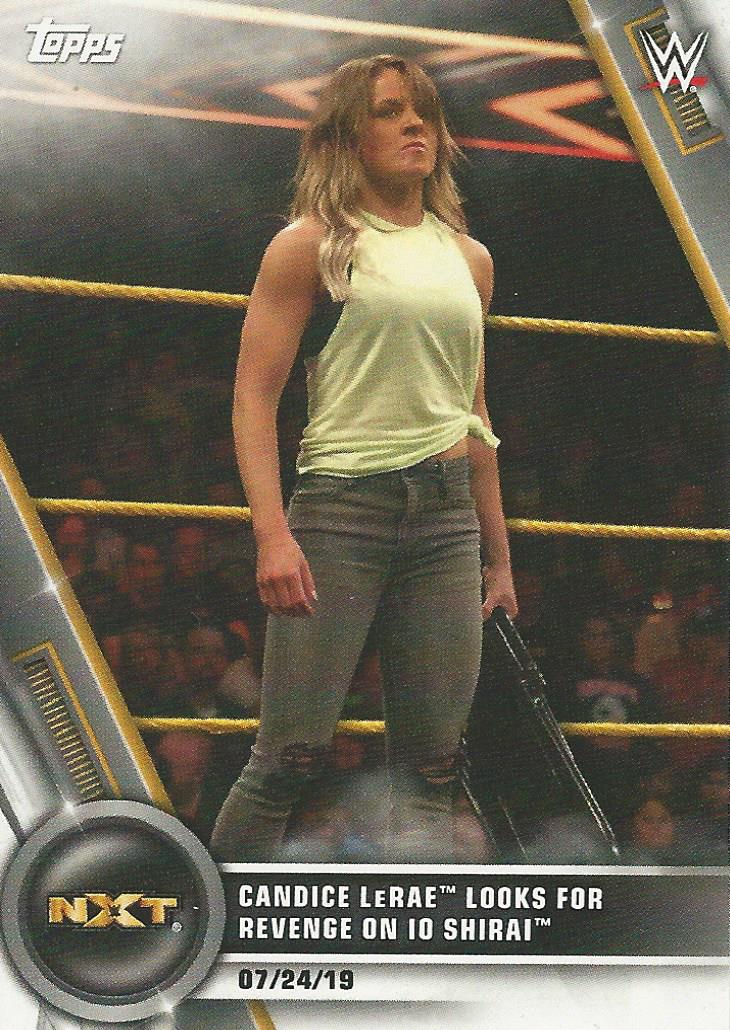 WWE Topps Women Division 2020 Candice LeRae #53