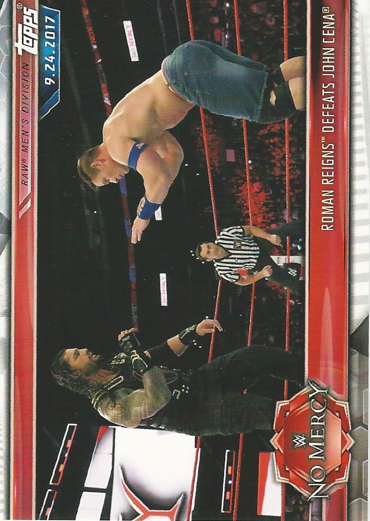WWE Topps Champions 2019 Roman vs Cena #3