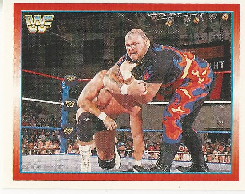 WWF Merlin Stickers 1995 Bam Bam Bigelow #53