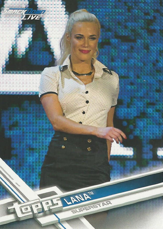 WWE Topps Then Now Forever 2017 Lana #153