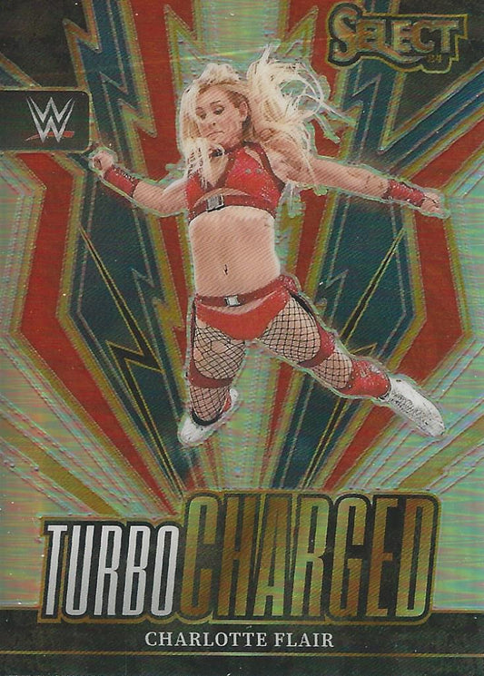 WWE Panini Select 2024 Turbo Charged Charlotte Flair #13