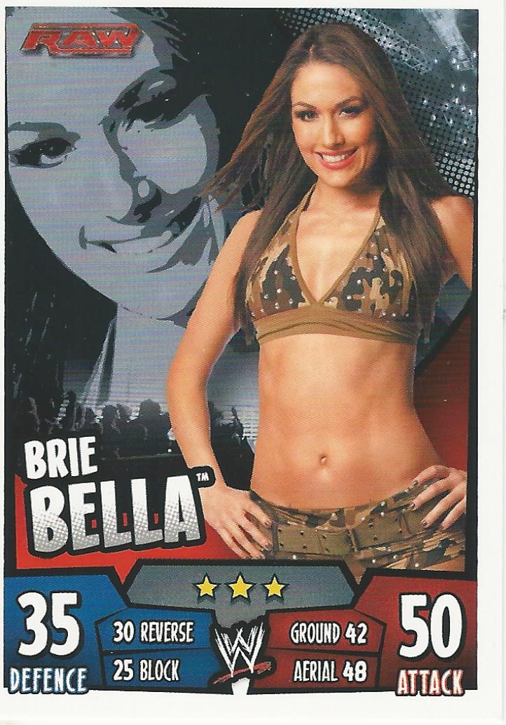 WWE Topps Slam Attax Rumble 2011 Brie Bella #53